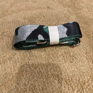 Stylish Green and Black guitar strap handbag strap